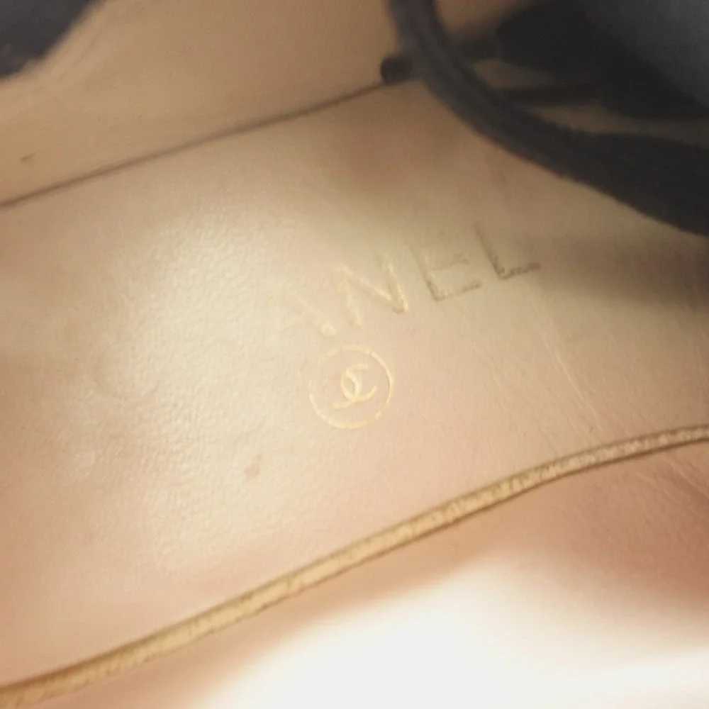 Chanel Sneakers‎ Black Platform